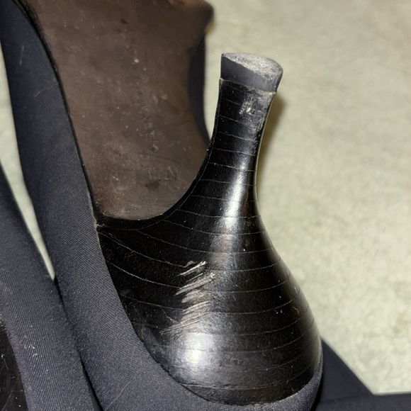 Donald J. Pliner Black Sock Heeled Boots - Picture 5 of 8